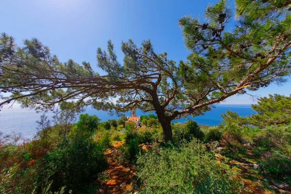 Gelidonya Lighthouse Islands Lycian Way Antalya Turkey — Stock Photo, Image