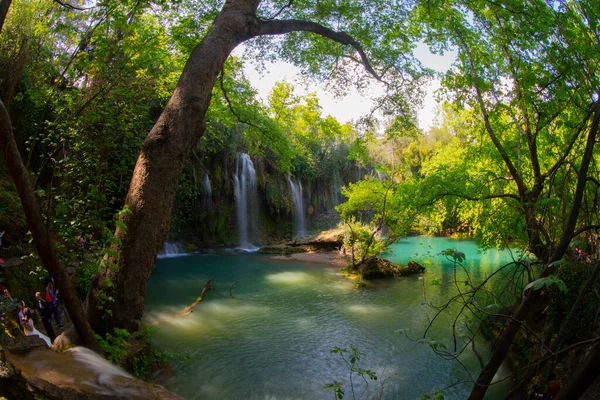 Famous Kursunlu Waterfalls Antalya — Stock Photo, Image