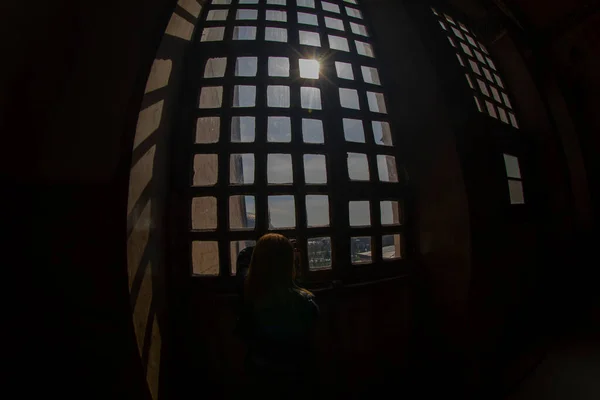 Interior Dari Basilika Kuno Hagia Sophia Selama Hampir 500 Tahun — Stok Foto