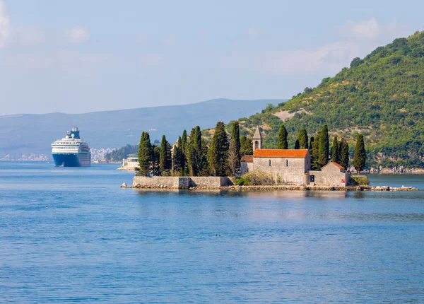 Isla San Jorge Montenegro — Foto de Stock