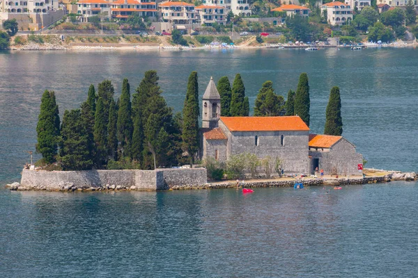 Ilha São Jorge Montenegro — Fotografia de Stock