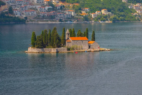 Isola San Giorgio Montenegro — Foto Stock