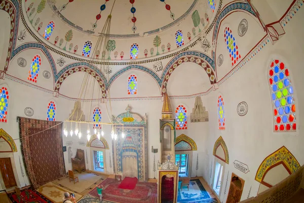 Mezquita Mehmed Pasha Segunda Mezquita Más Grande Mostar Extraordinario Ejemplo —  Fotos de Stock