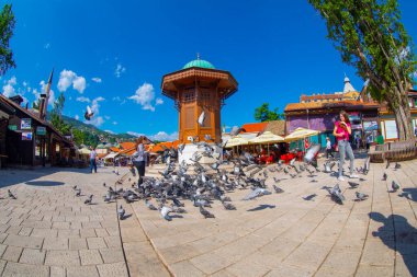 Sebilj ya da sebil, Saraybosna 'daki tarihi Bascarsija pazarında bir çeşme.