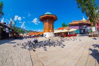 Sebilj ya da sebil, Saraybosna 'daki tarihi Bascarsija pazarında bir çeşme.