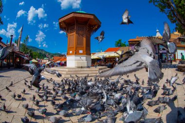 Sebilj ya da sebil, Saraybosna 'daki tarihi Bascarsija pazarında bir çeşme.