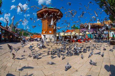 Sebilj ya da sebil, Saraybosna 'daki tarihi Bascarsija pazarında bir çeşme.