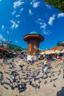 Sebilj ya da sebil, Saraybosna 'daki tarihi Bascarsija pazarında bir çeşme.