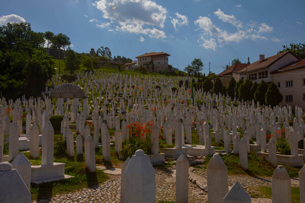  Potocari, Srebrenica memorial and cemetery for the victims of the genocide