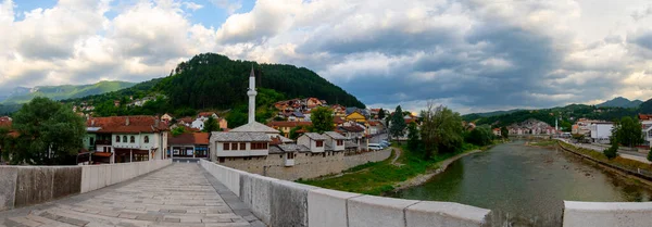 Коніц Старий Міст Над Річкою Неретва Коніц Боснія Герцеговина Європа — стокове фото