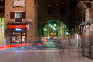 İtalya güzelliği, Venedik 'in panoramatik manzarası günbatımı, Venedik, Venezuela