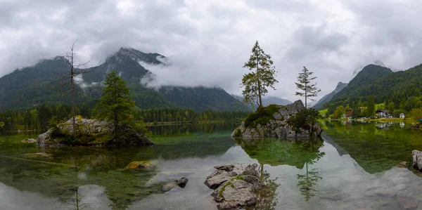 Lake Hintersee Bavarian Alps Ramsau Germany — Stock Photo, Image