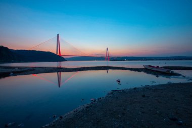 Yavuz Sultan Selim Köprüsü gece teşhirciliği