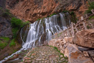 Kayseri, Türkiye 'de Kapuzbasi şelalesi.