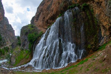 Kayseri, Türkiye 'de Kapuzbasi şelalesi.