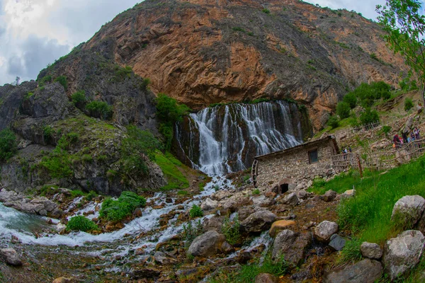 Водоспад Капуцбасі Кайсері Туреччина — стокове фото