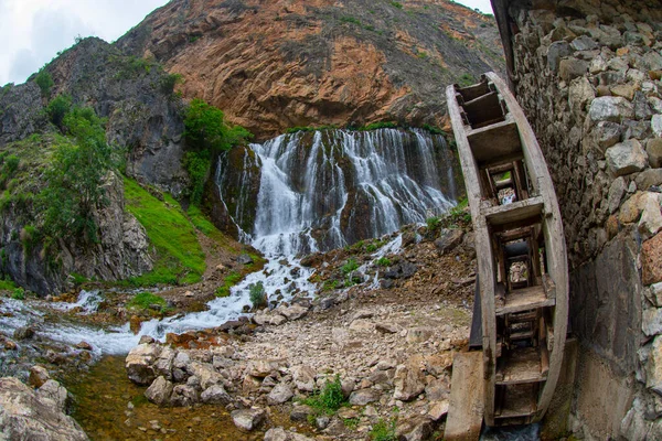 Kapuzbasský Vodopád Kayseri Turecko — Stock fotografie