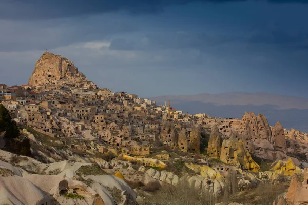 Krajobrazy Doliny Gołębi Kapadocji Turcja — Zdjęcie stockowe