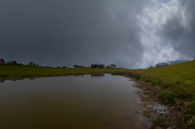 BADARA PLATEAU in Rize, Turkey. This plateau located in Camlihemsin district of Rize province. Kackar Mountains region.