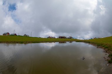 BADARA PLATEAU in Rize, Turkey. This plateau located in Camlihemsin district of Rize province. Kackar Mountains region.