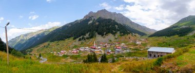 Rize 'deki Elevit Platosu. Bu plato, Rize 'nin Camlihemsin ilçesinde yer almaktadır. Kackar Dağları bölgesi. Rize, Türkiye.