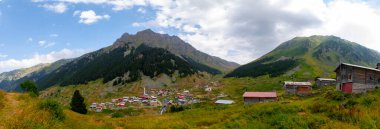 Rize 'deki Elevit Platosu. Bu plato, Rize 'nin Camlihemsin ilçesinde yer almaktadır. Kackar Dağları bölgesi. Rize, Türkiye.