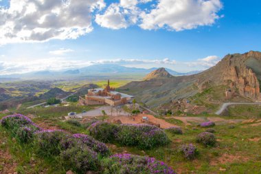 Dogubayazit Doğu Türkiye'de yakınlarındaki Ishak Paşa Sarayı (Ishakpasa Sarayı)