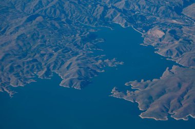 Van Gölü hava görüntüsü