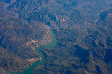 Van Gölü hava görüntüsü