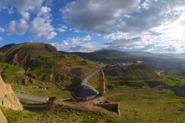 İshak Paşa Sarayı yakınında dogubayazit Doğu Türkiye'de