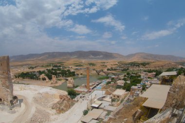 Ancient city Hasankeyf, by the Riwer Tigris near the Batman City of Turkey