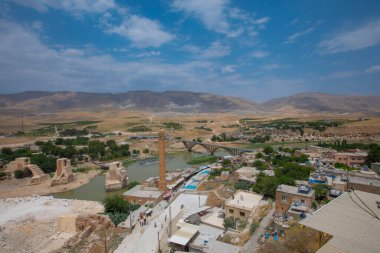 Ancient city Hasankeyf, by the Riwer Tigris near the Batman City of Turkey