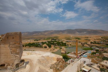 Ancient city Hasankeyf, by the Riwer Tigris near the Batman City of Turkey