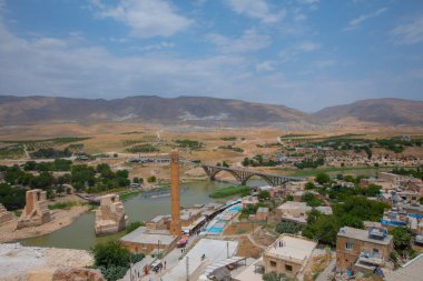 Ancient city Hasankeyf, by the Riwer Tigris near the Batman City of Turkey