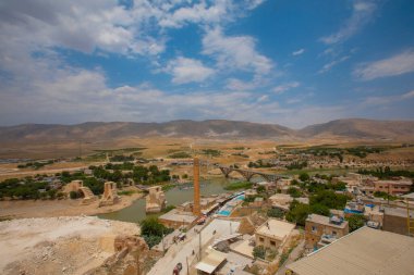 Ancient city Hasankeyf, by the Riwer Tigris near the Batman City of Turkey