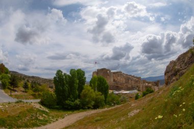 Harput Castle view in Harput Town of Elazig Province