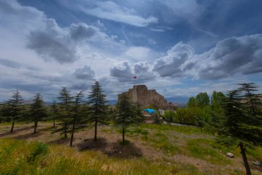 Harput Castle view in Harput Town of Elazig Province