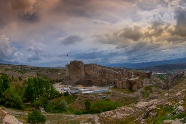 Harput Castle view in Harput Town of Elazig Province