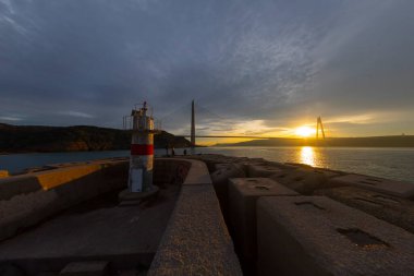 Yavuz Sultan Selim Köprüsü, İstanbul, Türkiye. 3. Boğaz Köprüsü ve Kuzey Marmara Otoyolu.