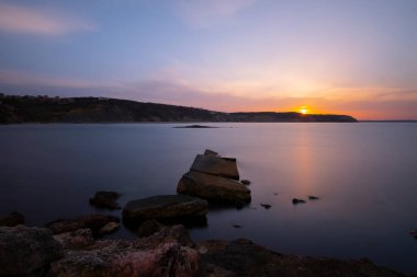 Lake Van, Turkey's largest lake, long exposure photos.