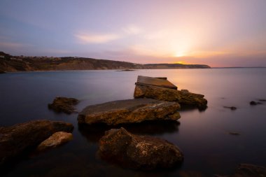 Lake Van, Turkey's largest lake, long exposure photos.