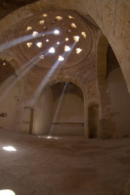 Detail shot of an inside of Turkish hammam