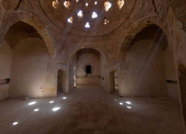 Detail shot of an inside of Turkish hammam