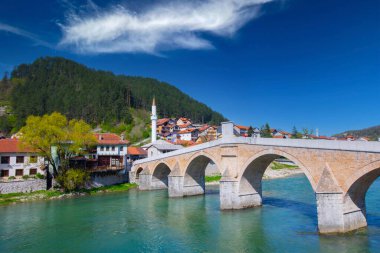 Eski köprünün / Konjic - Bosna-Hersek