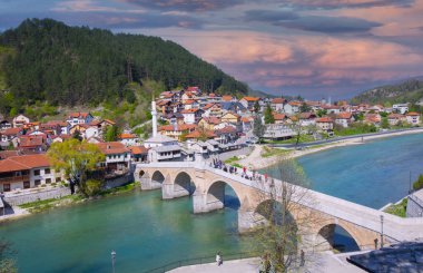Eski köprünün / Konjic - Bosna-Hersek
