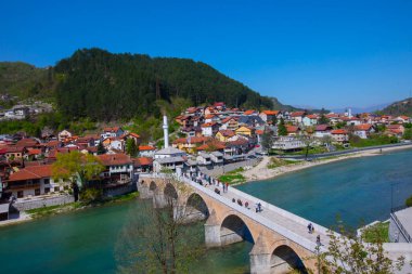Eski köprünün / Konjic - Bosna-Hersek