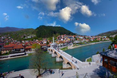 Eski köprünün / Konjic - Bosna-Hersek