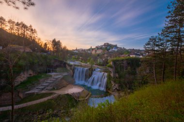 Pliva şelale, Jajce, Bosna Hersek