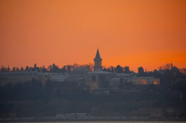 İstanbul Sarayburnu, Topkapı Sarayı ve Boğaz 'dan görüntü