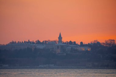 İstanbul Sarayburnu, Topkapı Sarayı ve Boğaz 'dan görüntü